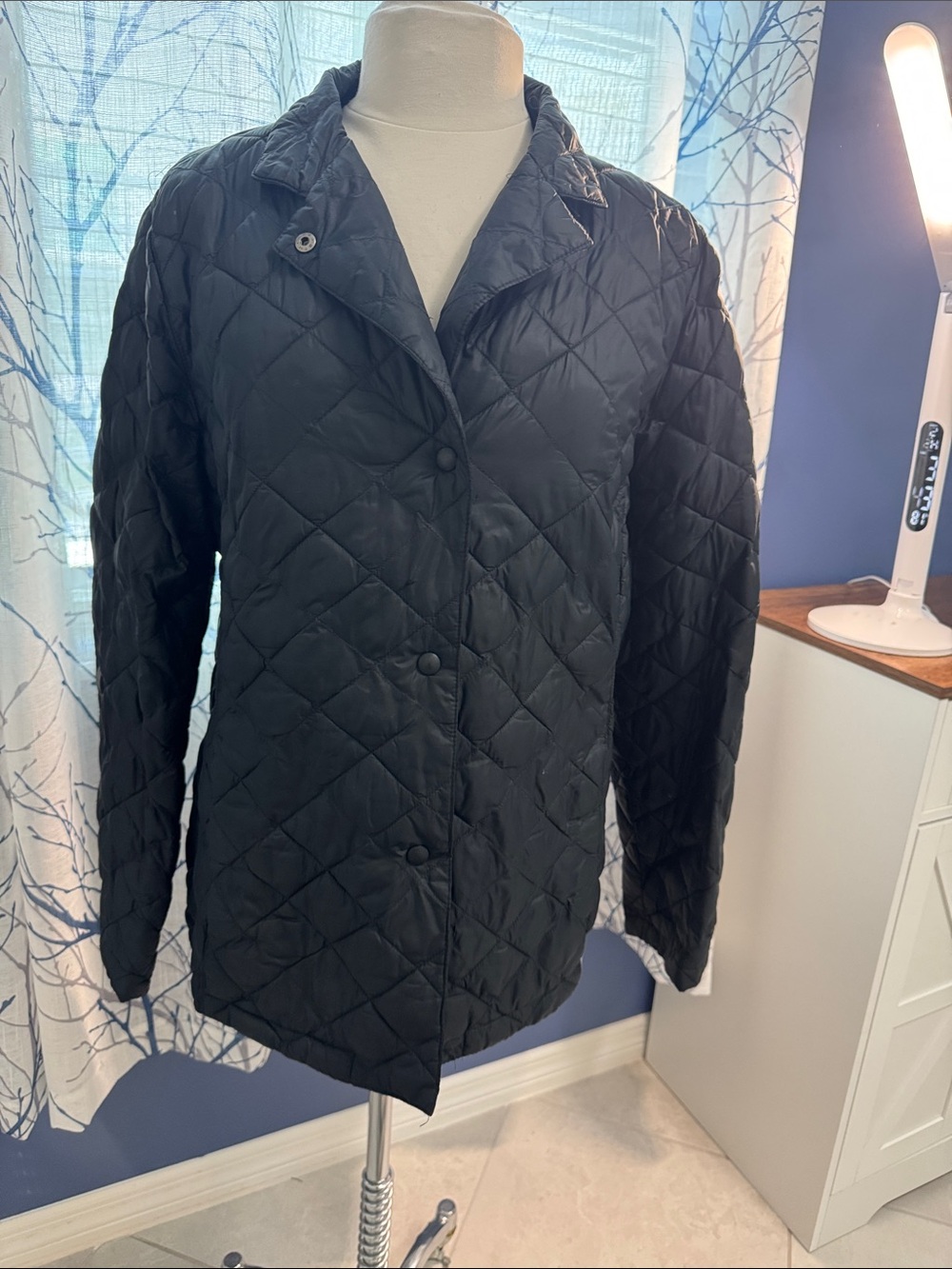 LL Bean - Black Quilted Women's Jacket